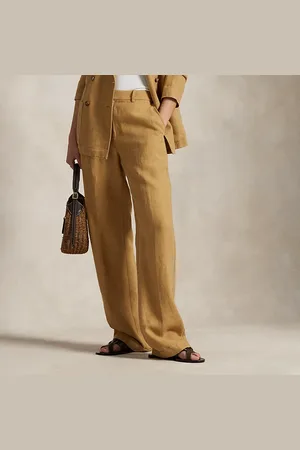 Ralph Lauren Relaxed-Straight-Fit Hose aus Leinen