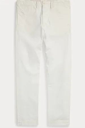 Ralph Lauren Twill-Offiziershose mit Fischgratmuster