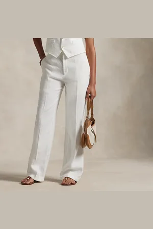 Ralph Lauren Relaxed-Straight-Fit Hose aus Leinen