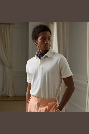 Ralph Lauren Poloshirt aus Seiden-Baumwoll-Piqué