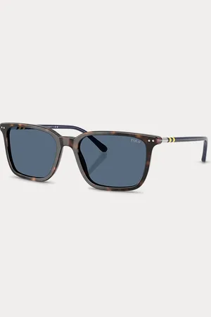 Ralph Lauren Sonnenbrille mit Rugby-Streifen