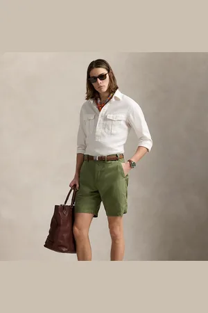 Ralph Lauren Classic-Fit Leinen-Baumwoll-Shorts