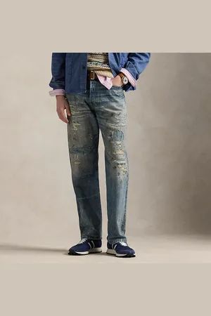 Ralph Lauren Vintage-Classic-Fit Jeans in Used-Optik