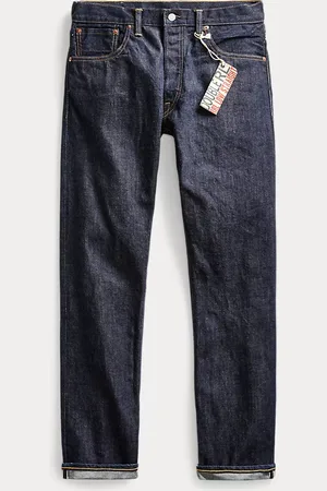 Ralph Lauren Vorgewaschene Low-Straight-Fit Jeans