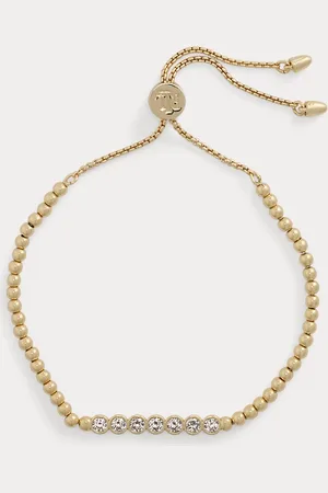 Ralph Lauren Vergoldetes Armband mit Perlen