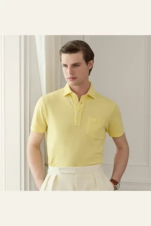 Ralph Lauren Vorgewaschenes Custom-Slim-Fit Poloshirt