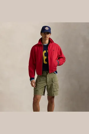 Ralph Lauren Relaxed-Fit Fischgrat-Cargo-Shorts