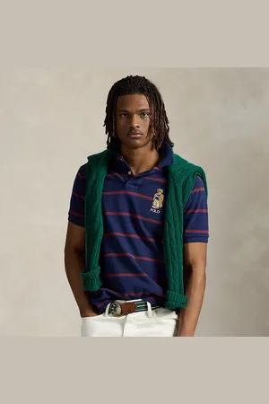 Ralph Lauren Custom-Slim-Fit Poloshirt mit Polo Bear