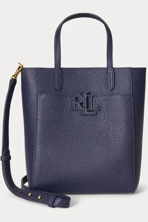 Ralph Lauren Kleine Narbenleder-Tragetasche Cameryn
