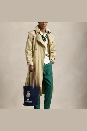 Ralph Lauren Shopper-Tragetasche mit Tigeraufnäher