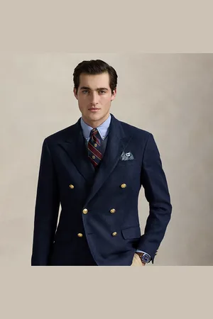 Ralph Lauren Tailored-Fit Polo-Jacke aus Leinen
