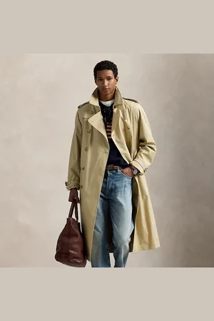 Ralph Lauren Trenchcoat aus Stretchpopeline