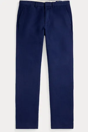 Ralph Lauren Straight-Fit Hahnentritt-Hose aus Twill