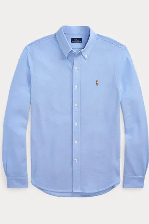 Ralph Lauren Baumwollpiqué-Oxfordhemd