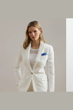 Ralph Lauren Twillblazer aus Leinenmischung