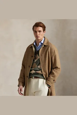 Ralph Lauren Wendbarer Mantel aus Fischgrat-Popeline