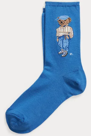 Ralph Lauren Crew-Socken mit Polo Bear
