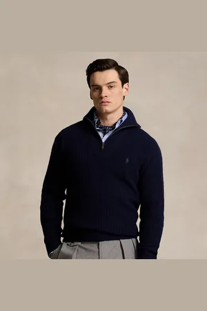 Ralph Lauren Karostrickpullover mit Wolle