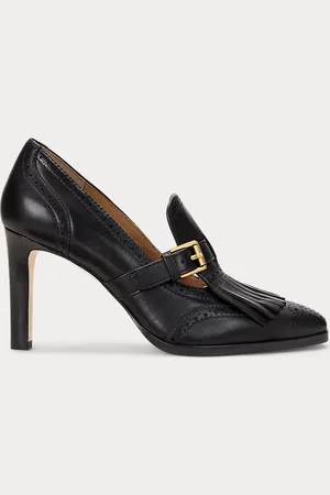 Ralph Lauren Pumps Colleen aus perforiertem Leder