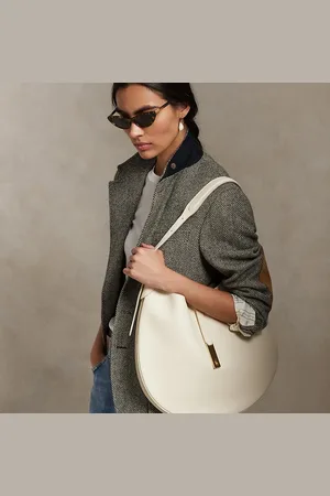Ralph Lauren Große Schultertasche Polo ID aus Leder