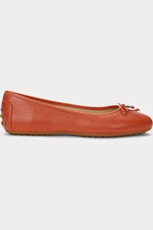 Ralph Lauren Ballerina-Loafer Jayna aus Narbenleder