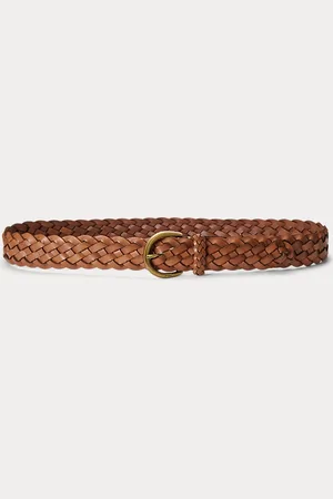Ralph Lauren Geflochtener Gürtel aus Kalbsleder