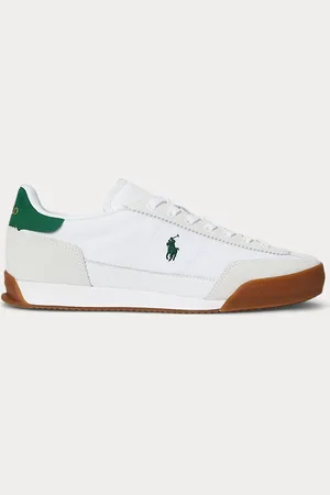 Ralph Lauren Wildleder-Segeltuch-Sneaker Hester