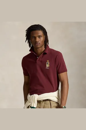 Ralph Lauren Custom-Slim-Fit Poloshirt mit Polo Bear