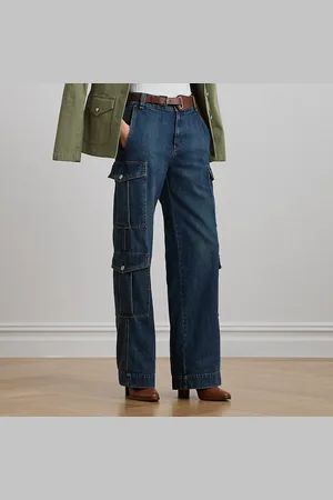 Ralph Lauren Cargo-Jeans mit hoher Leibhöhe