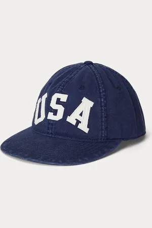 Ralph Lauren Twill-Baseballkappe mit Applikationen