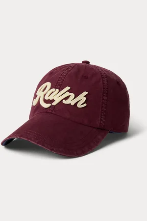 Ralph Lauren Popeline-Kappe mit langem Schirm