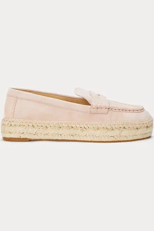 Ralph Lauren Loafer-Espadrille Luize aus Wildleder