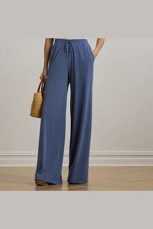 Ralph Lauren Hose mit Tunnelzug und weitem Bein