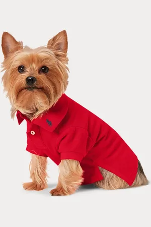 Ralph Lauren Hunde-Poloshirt aus Baumwollpiqué
