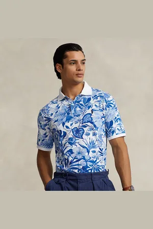 Ralph Lauren Classic-Fit Poloshirt mit Blumendruck