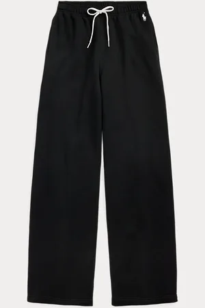 Ralph Lauren Fleece-Jogginghose mit weitem Bein