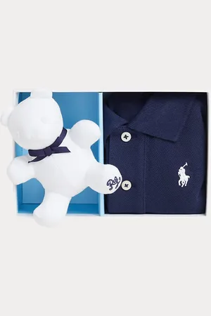 Ralph Lauren Poloshirt und Bear als Geschenkset