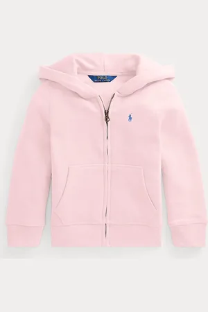 Ralph Lauren Fleece-Kapuzenjacke mit Reißverschluss