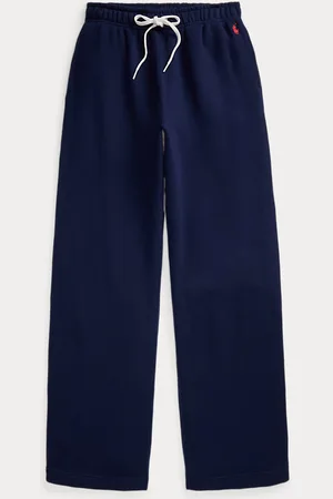 Ralph Lauren Fleece-Jogginghose mit weitem Bein