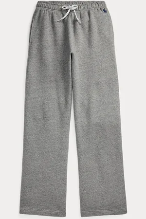 Ralph Lauren Fleece-Jogginghose mit weitem Bein