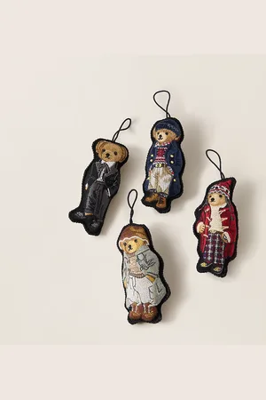 Ralph Lauren Baumschmuckset mit Polo Bear