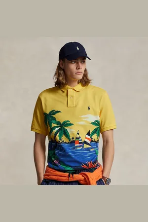 Ralph Lauren Tropisches Classic-Fit Piqué-Poloshirt