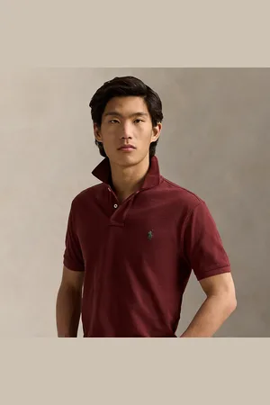 Ralph Lauren Slim-Fit Poloshirt aus Piqué