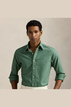 Ralph Lauren Gefärbtes Slim-Fit Oxfordhemd