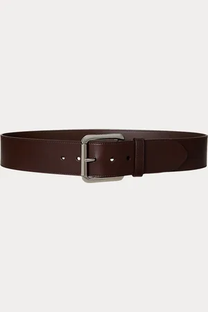 Ralph Lauren Breiter Gürtel aus Vachetteleder