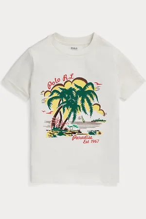 Ralph Lauren Grafik-T-Shirt aus Baumwolljersey