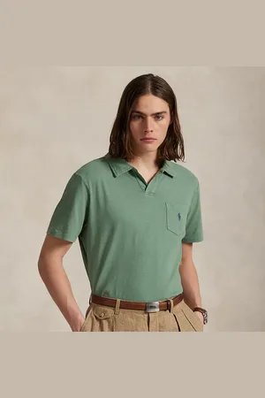 Ralph Lauren Standard-Fit Baumwoll-Leinen-Poloshirt