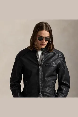 Ralph Lauren Bikerjacke aus Leder