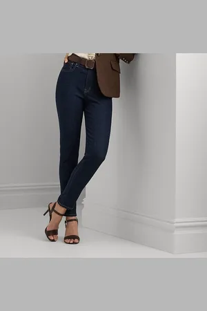 Ralph Lauren Kurzgrößen - Skinny-Fit Jeans in Knöchellänge