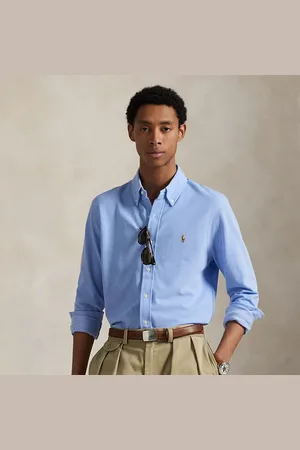 Ralph Lauren Baumwollpiqué-Oxfordhemd